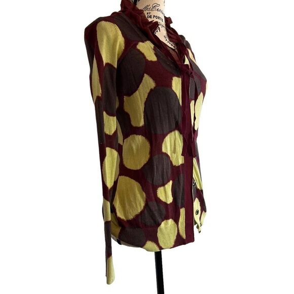 Simply Vera Wang Women's Ruffled Cardigan Boho Small - Picture 3 of 6